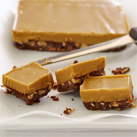 No-Cook Chocolate & Nut Butter Fudge