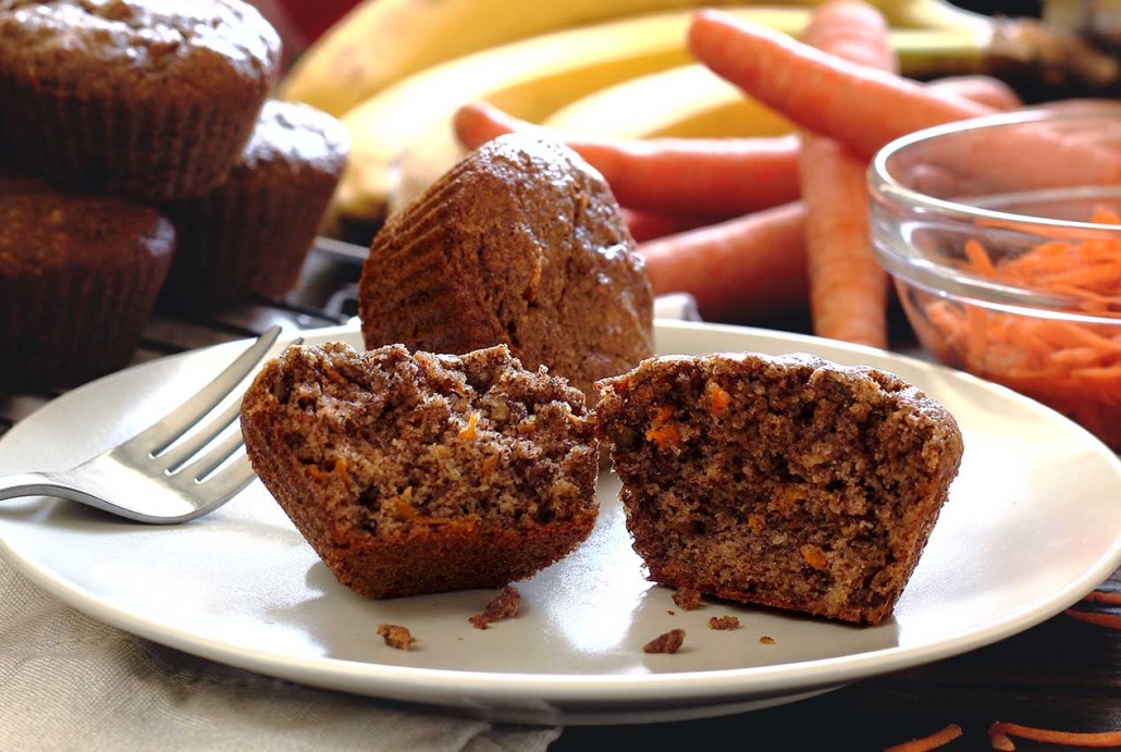 Paleo Banana Carrot Breakfast Muffins Recipe | Paleo Newbie