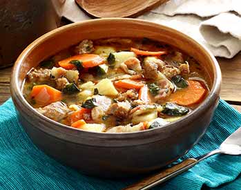 Paleo Italian Sausage & Potato Soup