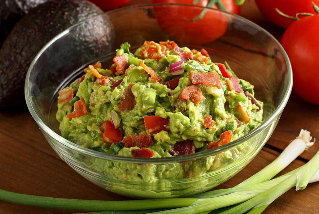 simple paleo and gluten-free recipe for a guacamole dip