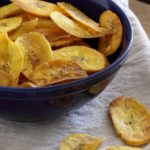 simple recipe for paleo and gluten-free plantain chips